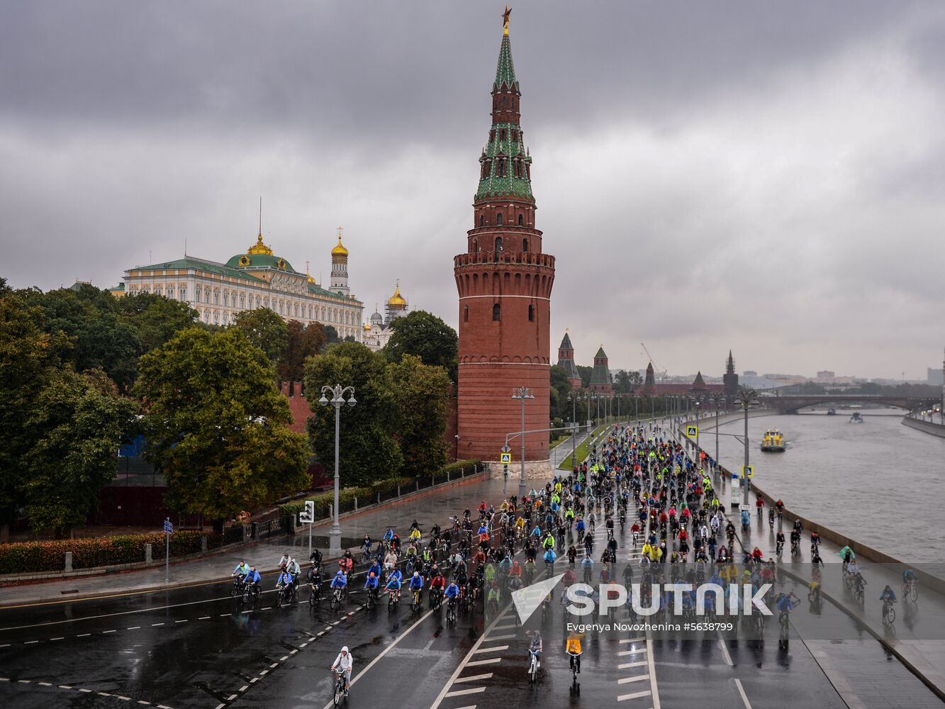 Russia Bicycle Parade
