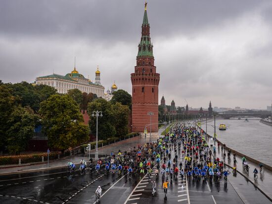 Russia Bicycle Parade