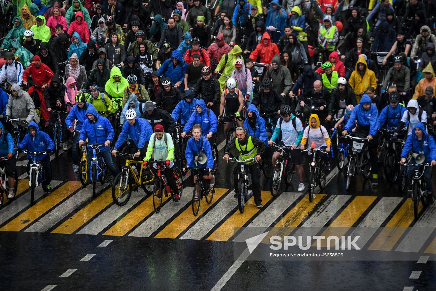 Russia Bicycle Parade