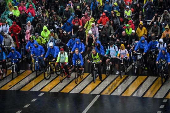 Russia Bicycle Parade