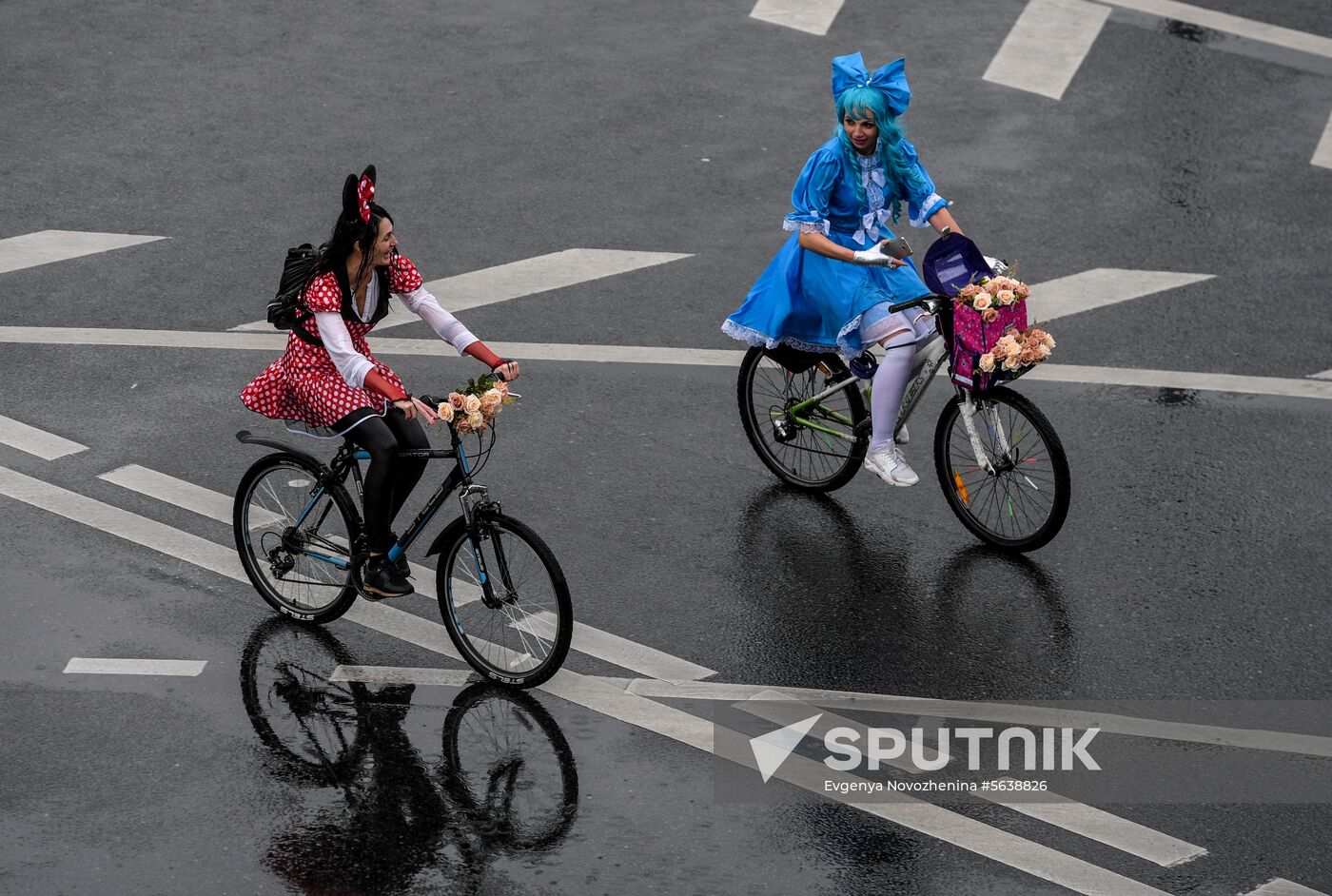 Russia Bicycle Parade