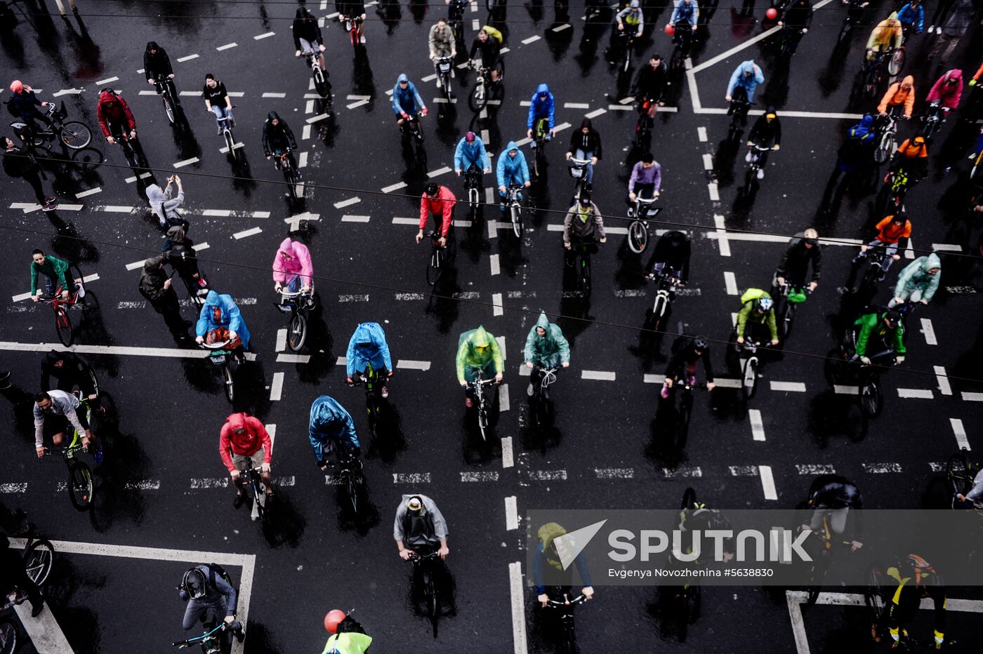 Russia Bicycle Parade