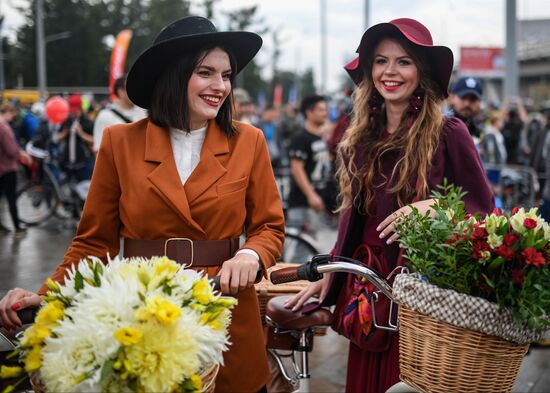 Russia Bicycle Parade