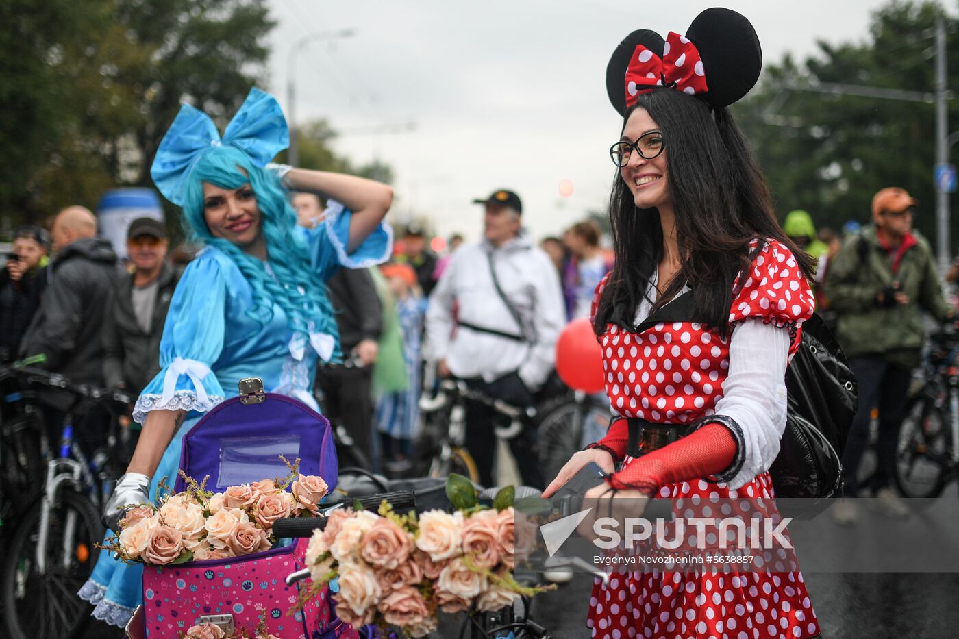 Russia Bicycle Parade
