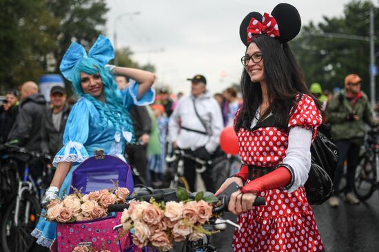 Russia Bicycle Parade