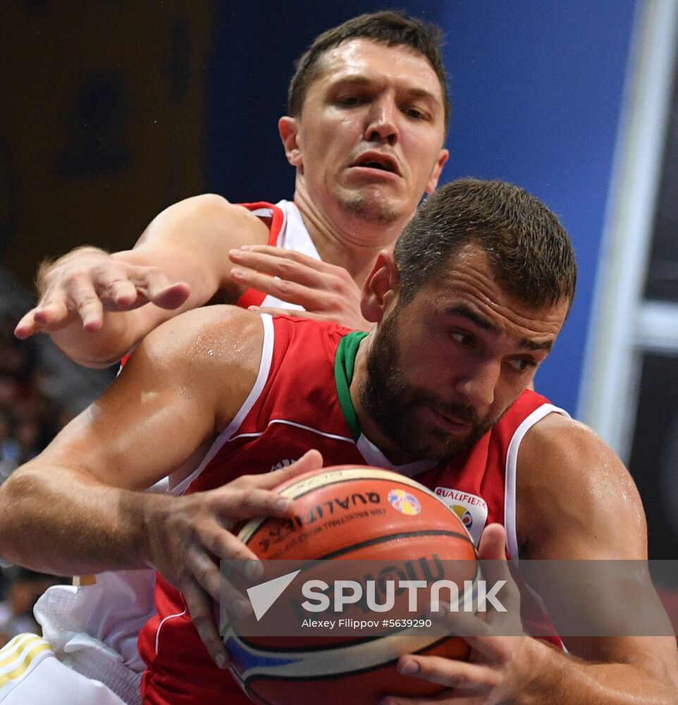 Russia Basketball Russia - Bulgaria 