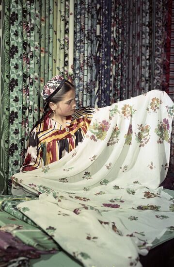 Margilan silk factory