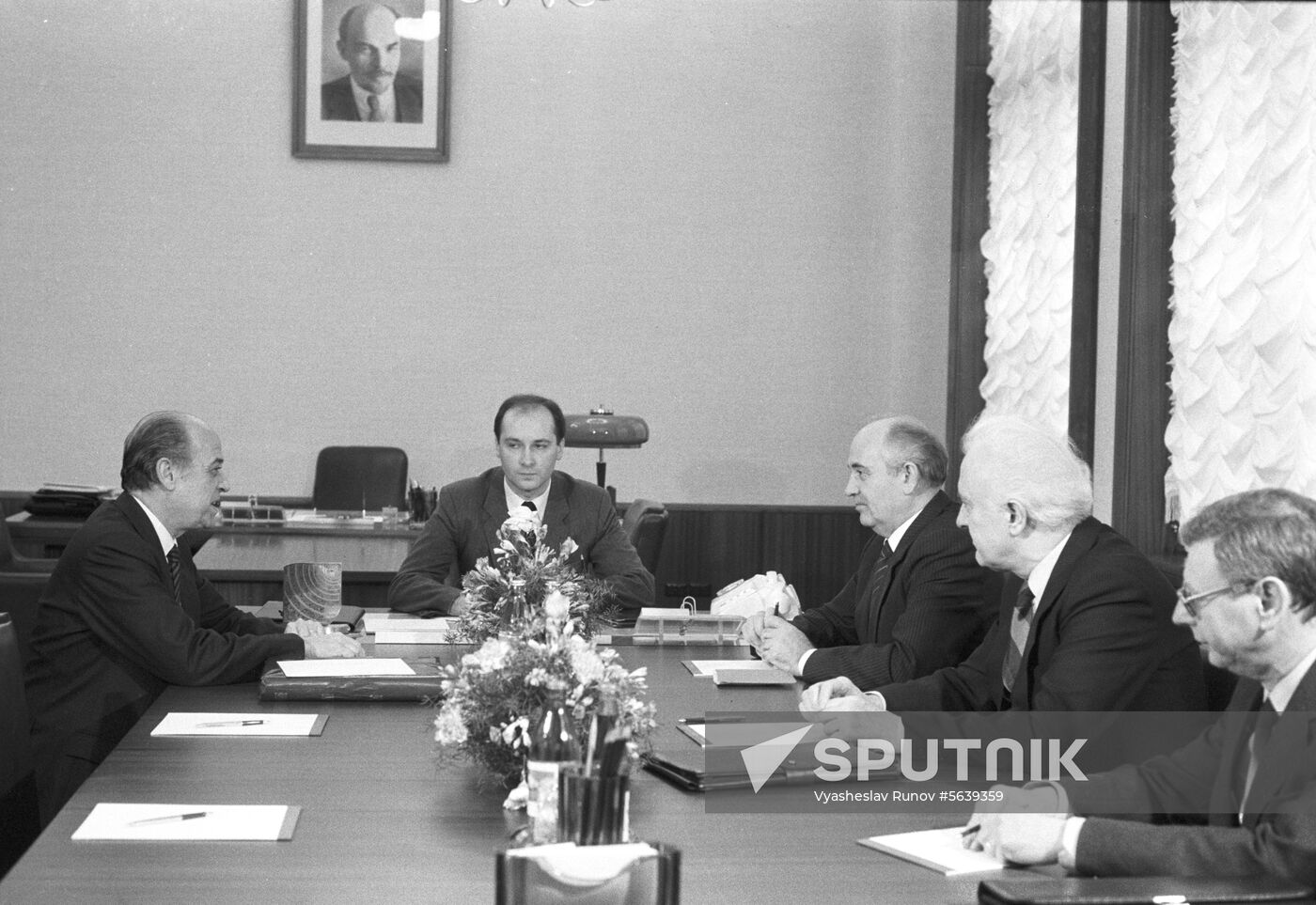 Visit by a Spanish delegation to the USSR