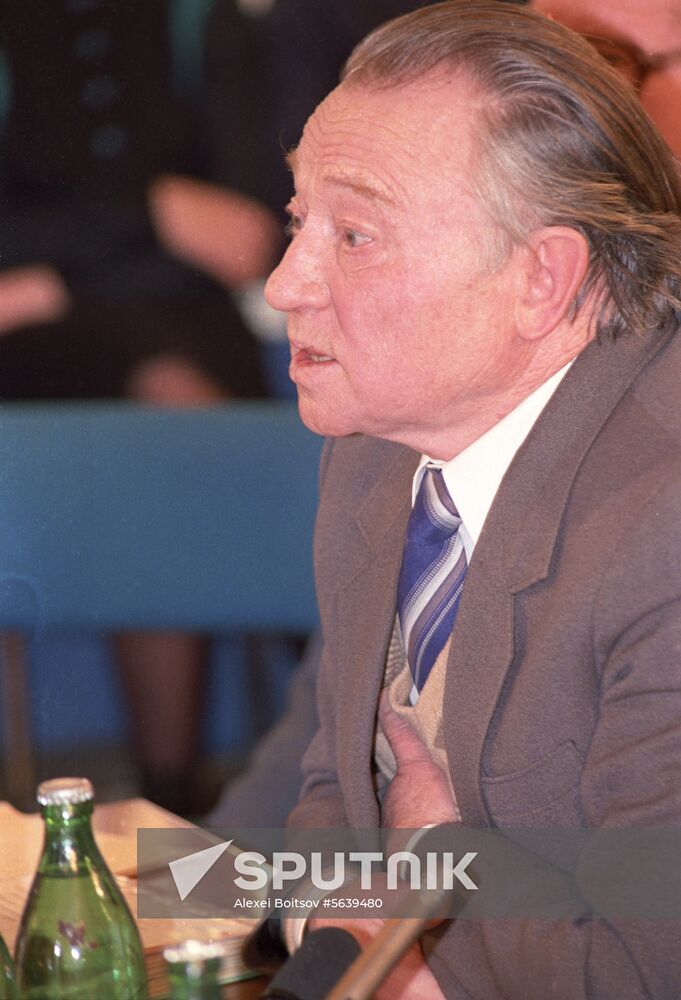 Soviet philosopher Alexander Spirkin