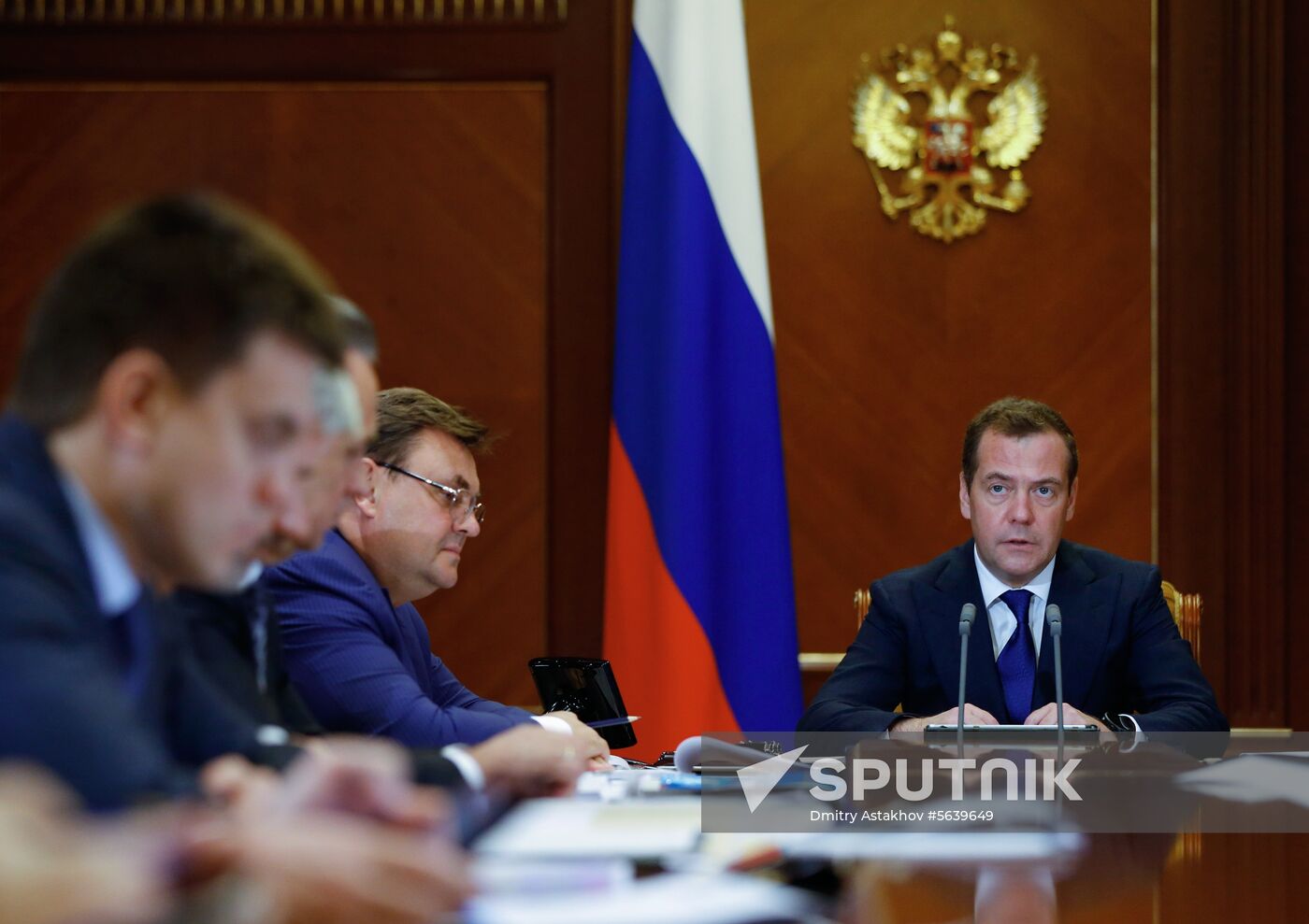Prime Minister Dmitry Medvedev chairs meeting of Presidium of Presidential Council for Strategic Development
