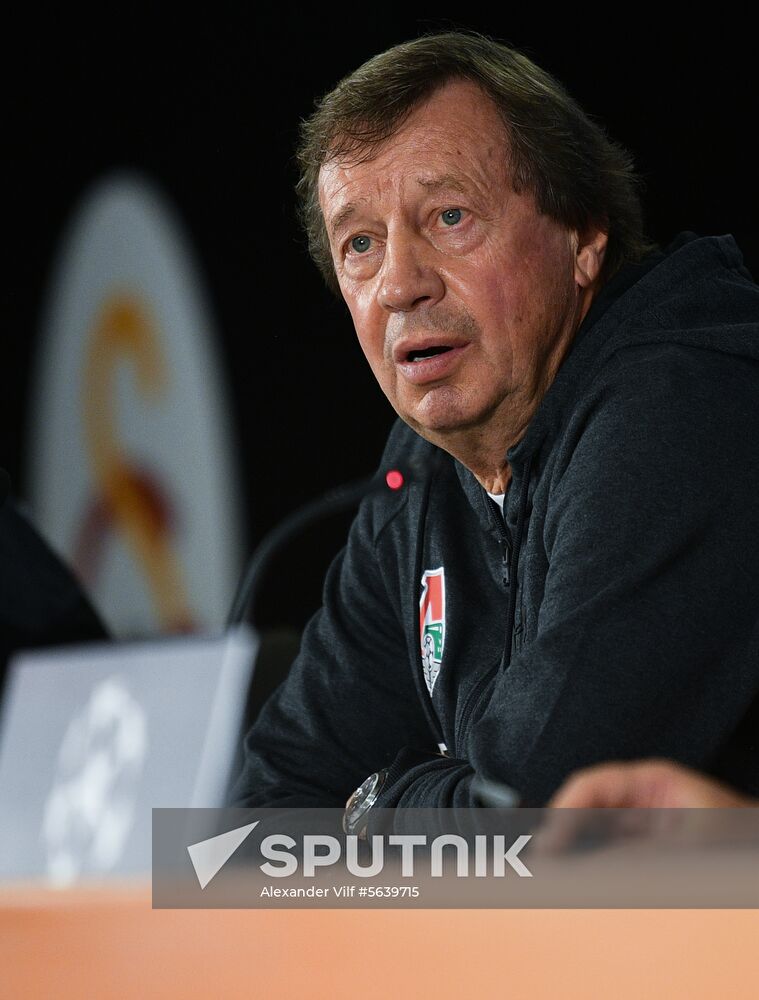 Turkey Soccer Champions League Lokomotiv Training