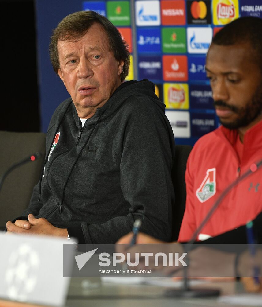Turkey Soccer Champions League Lokomotiv Training