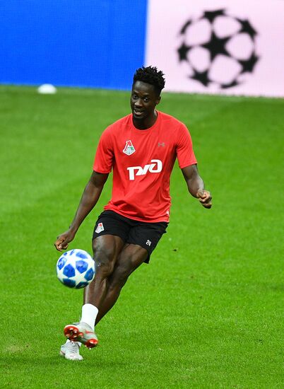 Turkey Soccer Champions League Lokomotiv Training