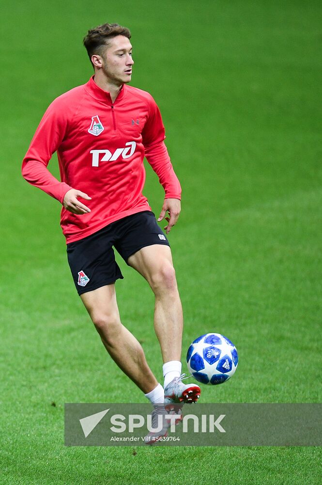 Turkey Soccer Champions League Lokomotiv Training