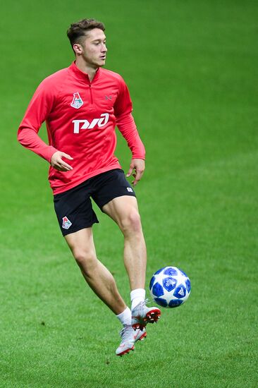 Turkey Soccer Champions League Lokomotiv Training