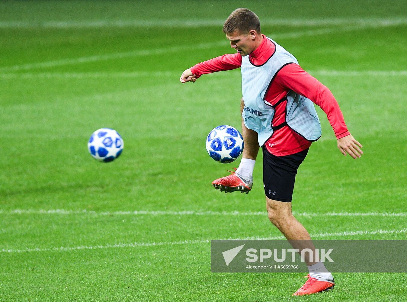 Turkey Soccer Champions League Lokomotiv Training