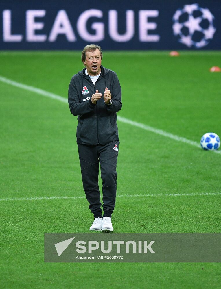 Turkey Soccer Champions League Lokomotiv Training