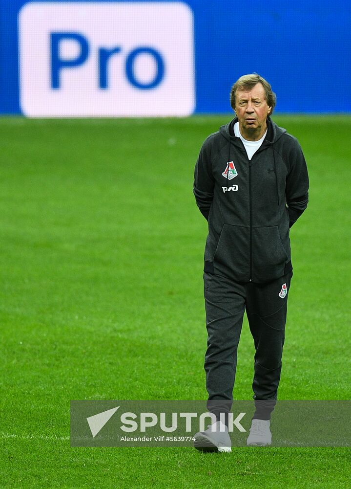 Turkey Soccer Champions League Lokomotiv Training