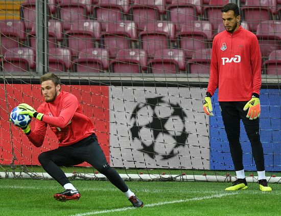 Turkey Soccer Champions League Lokomotiv Training