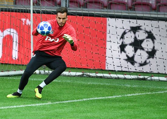 Turkey Soccer Champions League Lokomotiv Training