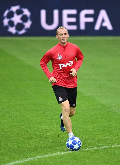 Turkey Soccer Champions League Lokomotiv Training