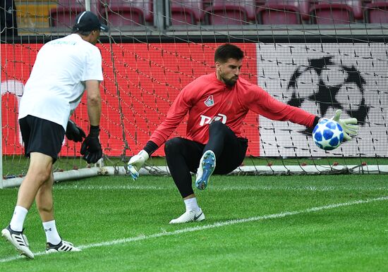 Turkey Soccer Champions League Lokomotiv Training