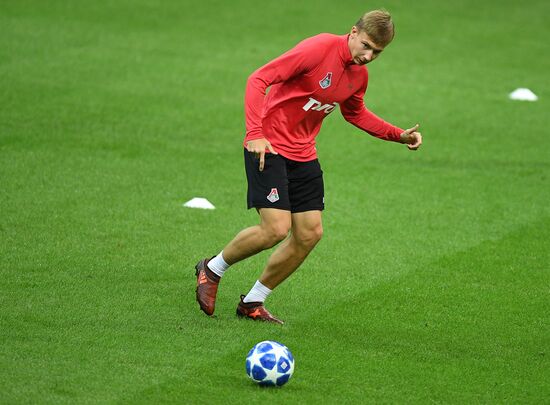 Turkey Soccer Champions League Lokomotiv Training