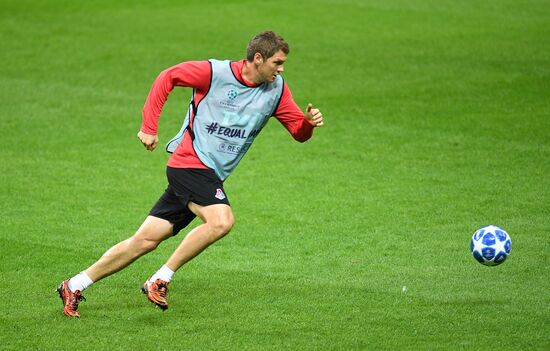 Turkey Soccer Champions League Lokomotiv Training