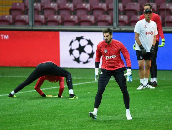 Turkey Soccer Champions League Lokomotiv Training
