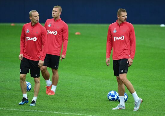 Turkey Soccer Champions League Lokomotiv Training