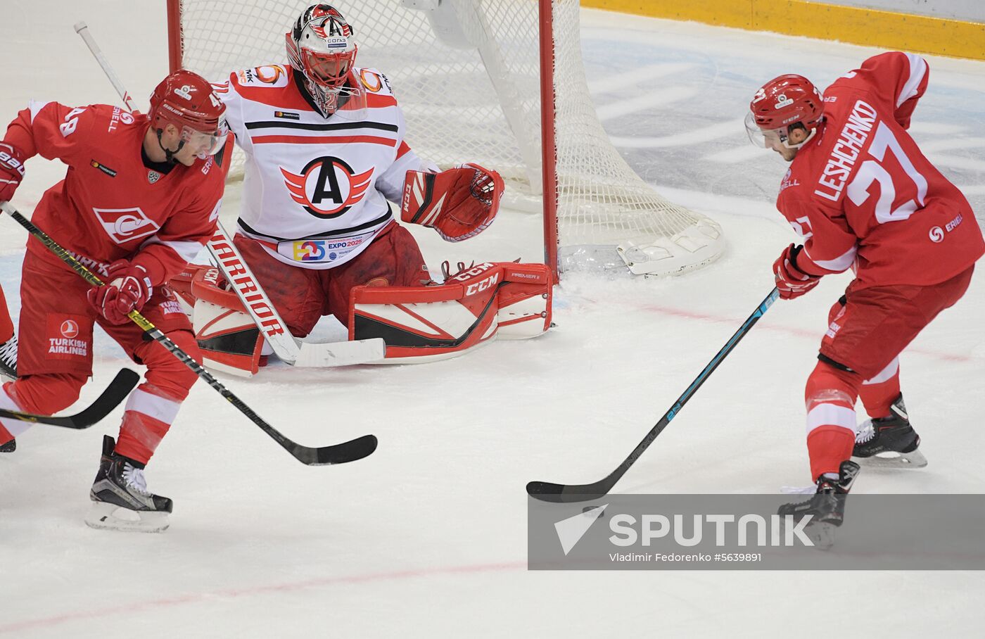 Russia Ice Hockey Spartak - Avtomobilist