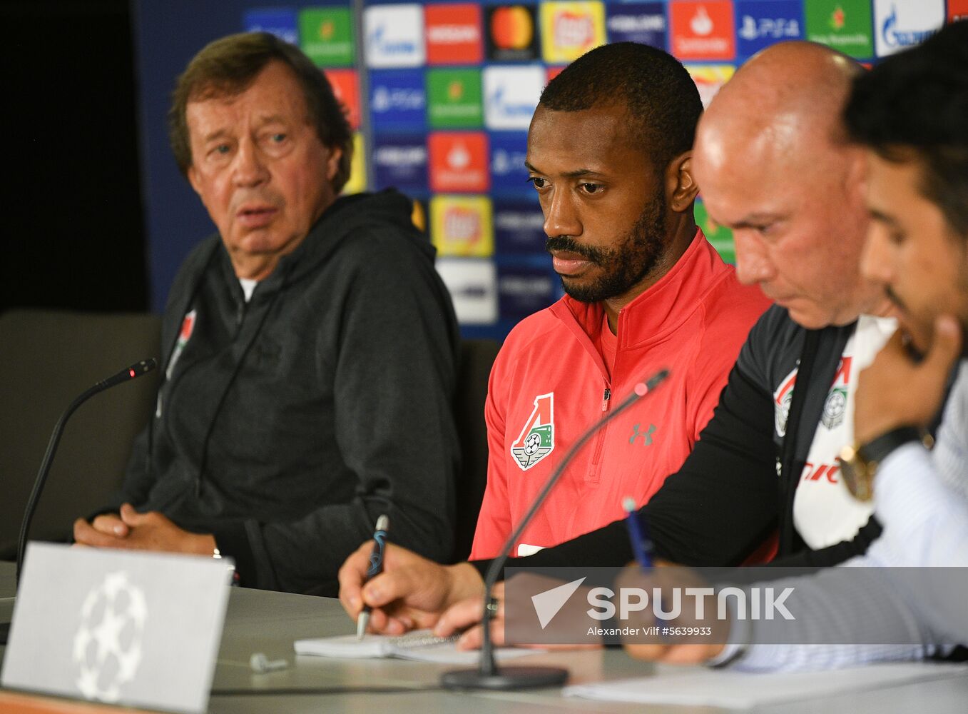 Turkey Soccer Champions League Lokomotiv Training