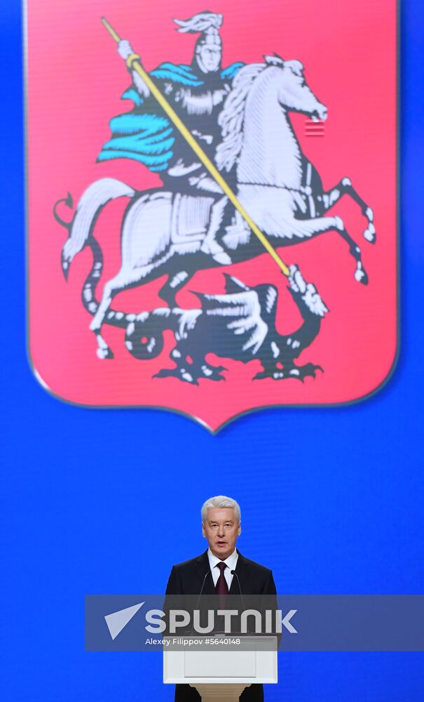 Russia Moscow Mayor