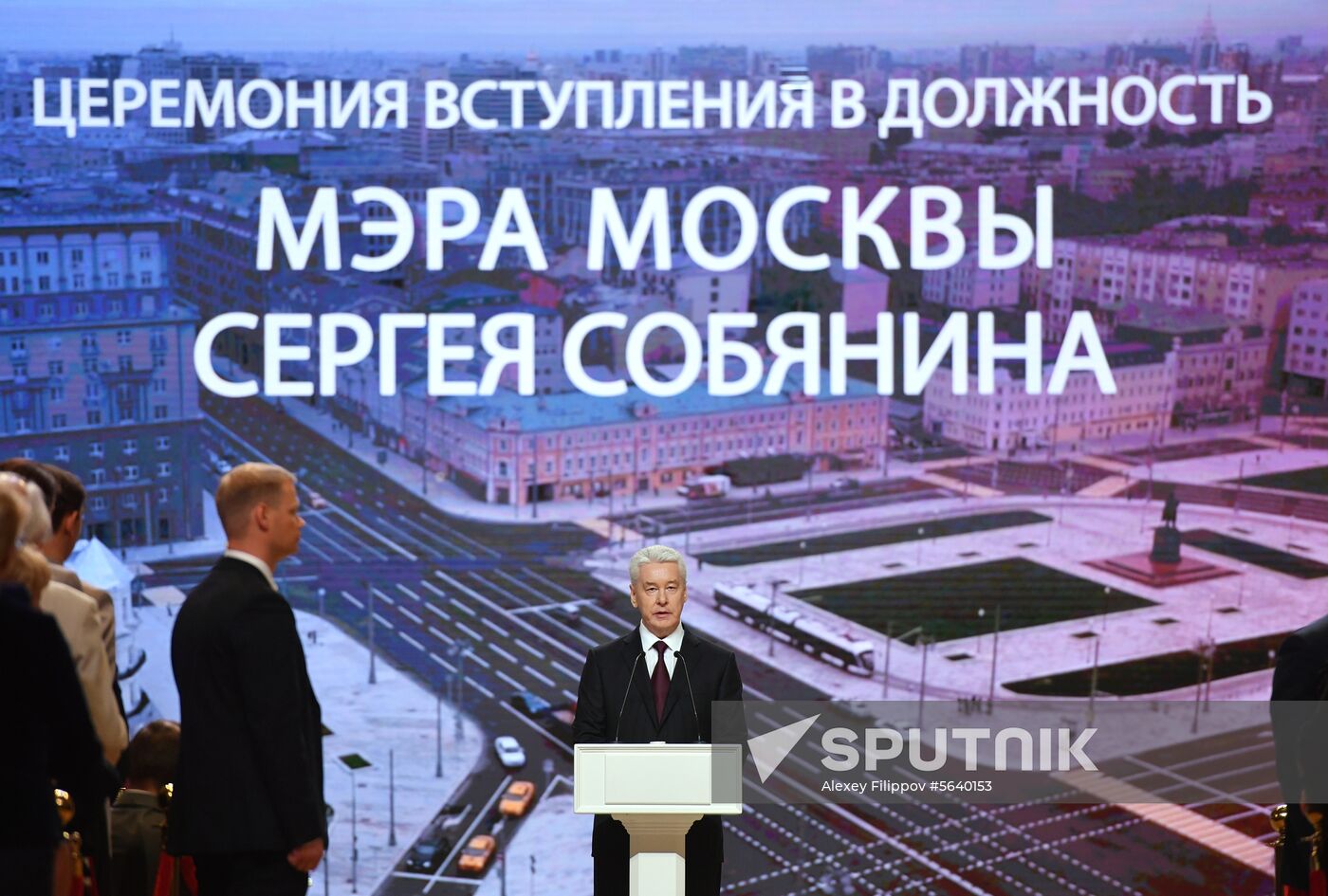 Russia Moscow Mayor