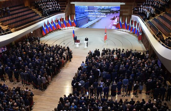 Russia Moscow Mayor