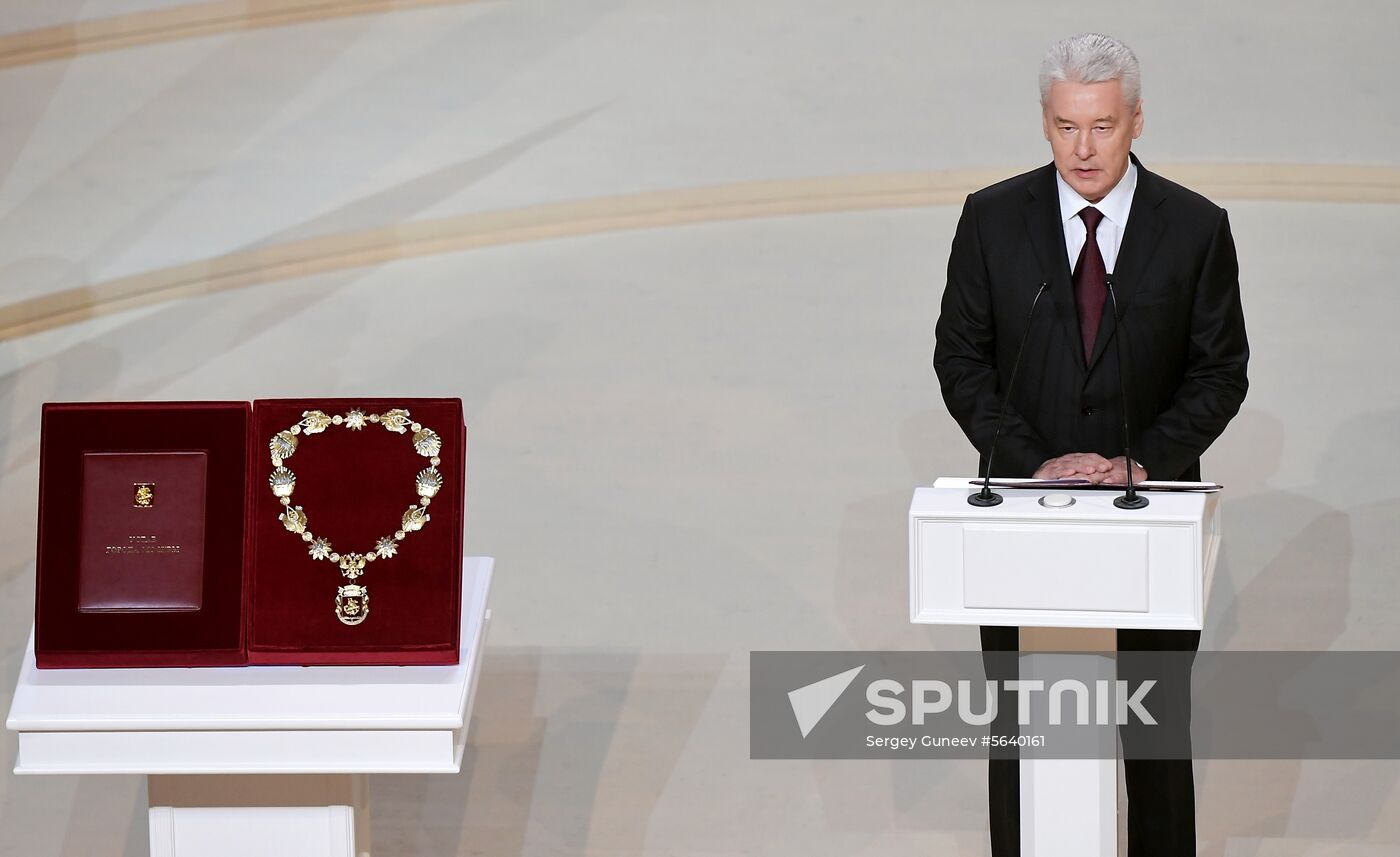 Russia Moscow Mayor