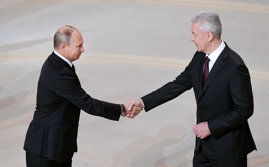 Russia Moscow Mayor