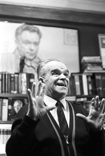 Film director Mark Donskoi