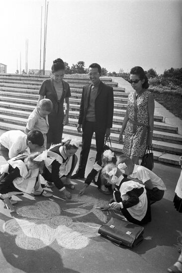 Members of a Pilipino performance band