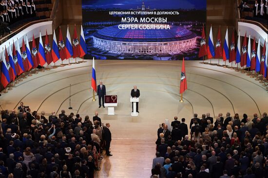 Russia Moscow Mayor
