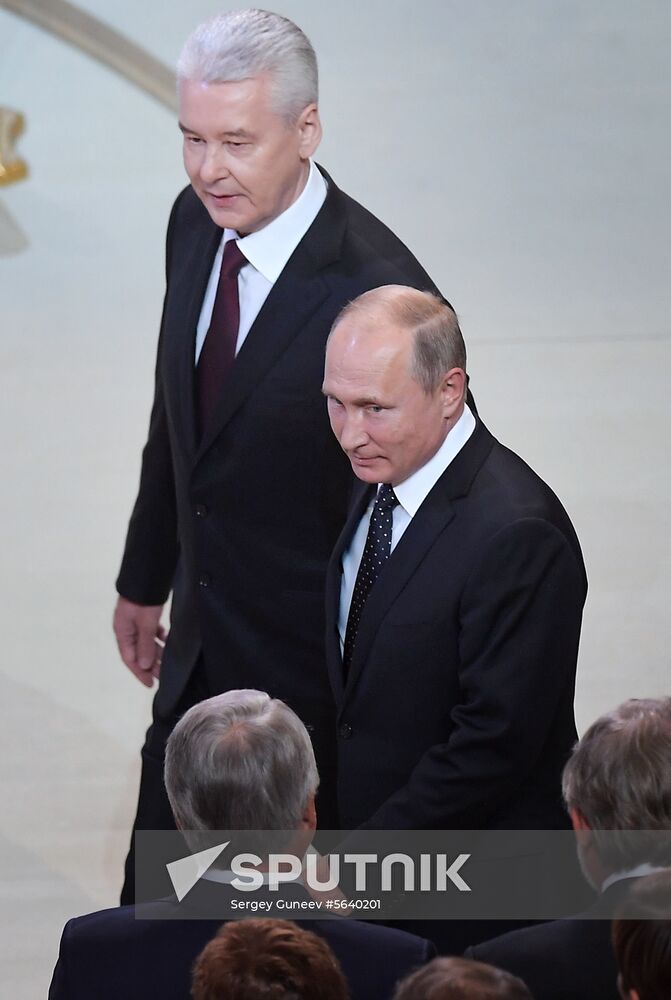 Russia Moscow Mayor