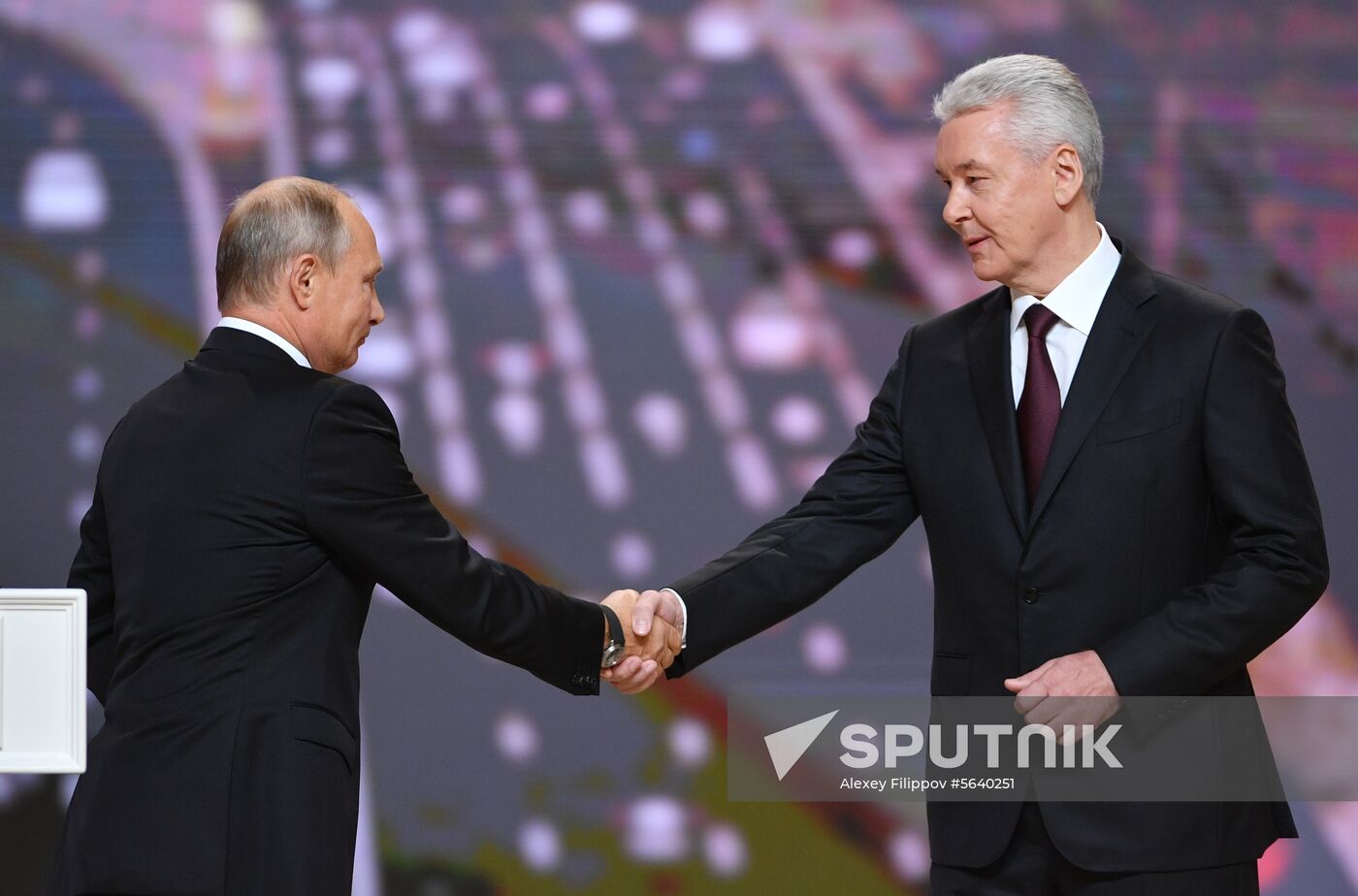 Russia Moscow Mayor