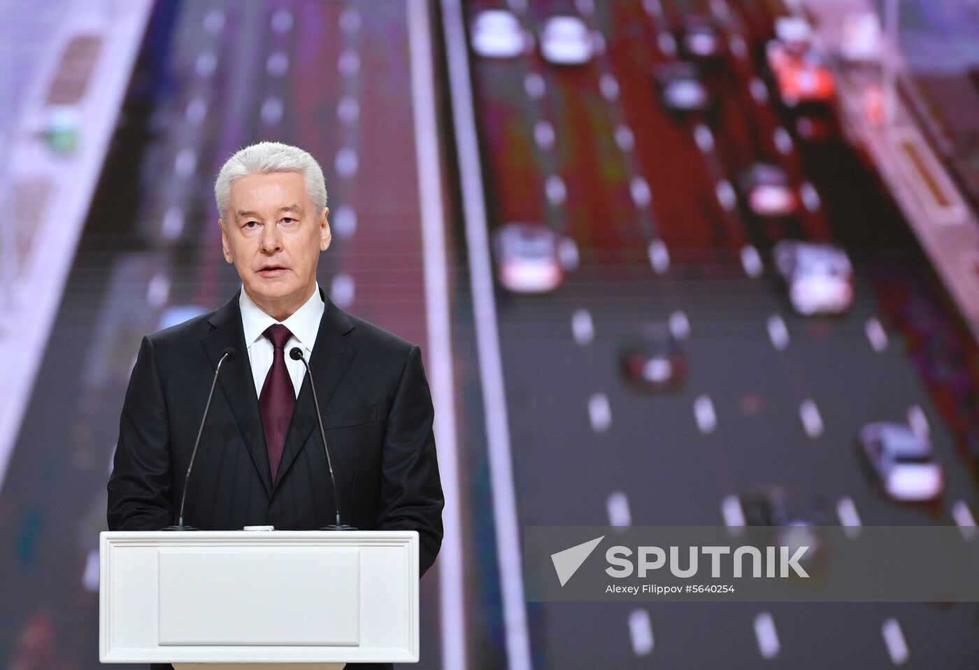 Russia Moscow Mayor