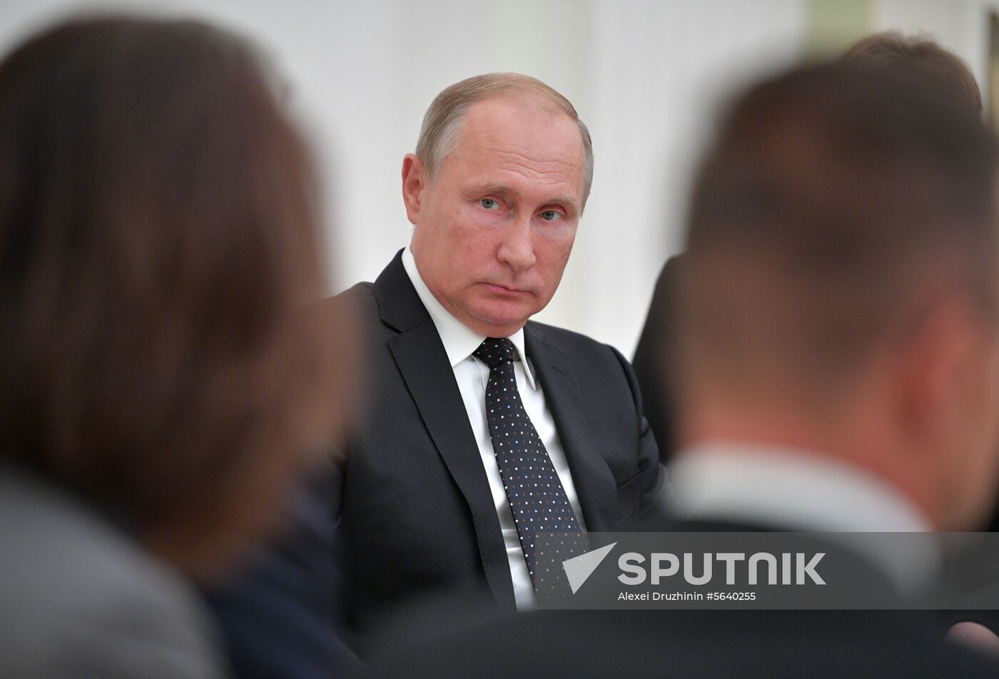 Russian President Vladimir Putin meets with Hungarian Prime Minister Viktor Orban