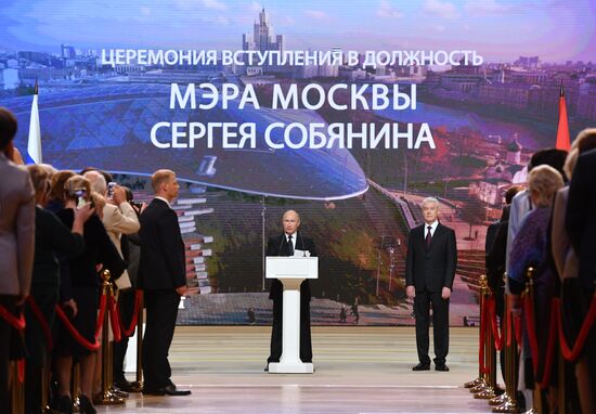 Russia Moscow Mayor