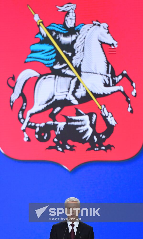 Russia Moscow Mayor