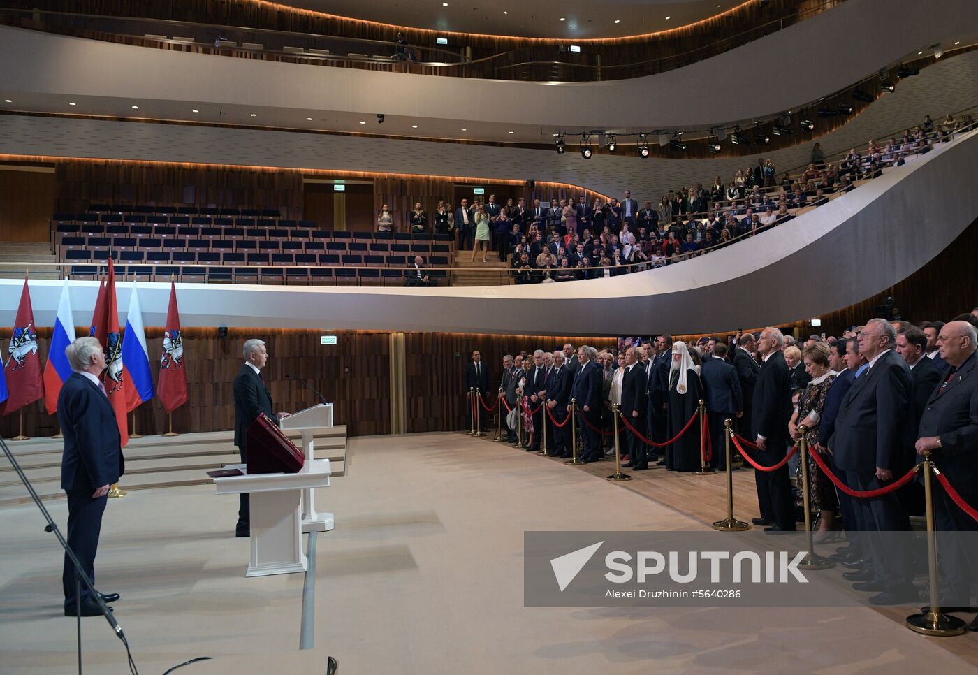 President Vladimir Putin attends inauguration of Mayor of Moscow