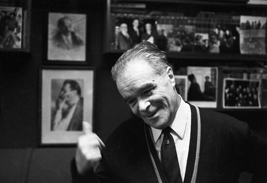 Film director Mark Donskoi