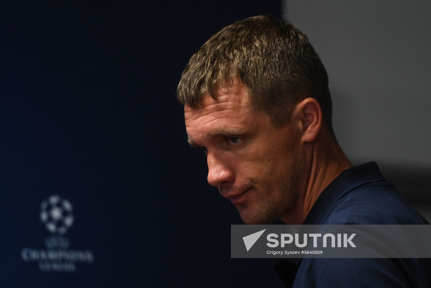 Czech Republic Soccer Champions League CSKA Training