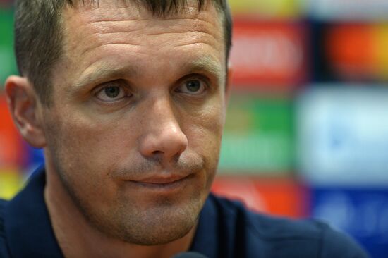 Czech Republic Soccer Champions League CSKA Training